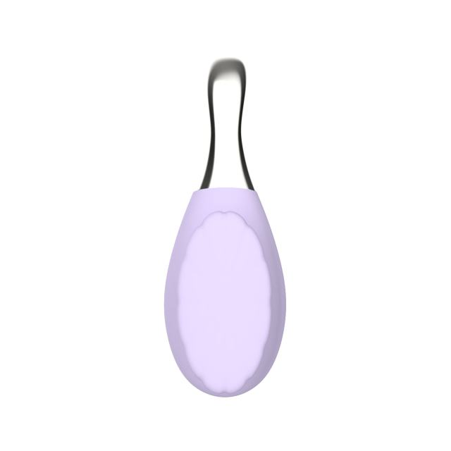4.33" Purple Rechargeable Silicone Slim Vibrator – 10 Vibrating Modes