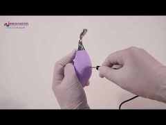4.33" Purple Rechargeable Silicone Slim Vibrator – 10 Vibrating Modes
