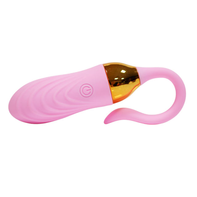 10 Vibrating Modes Pink Rechargeable Silicone Remote Control Vibrating Egg