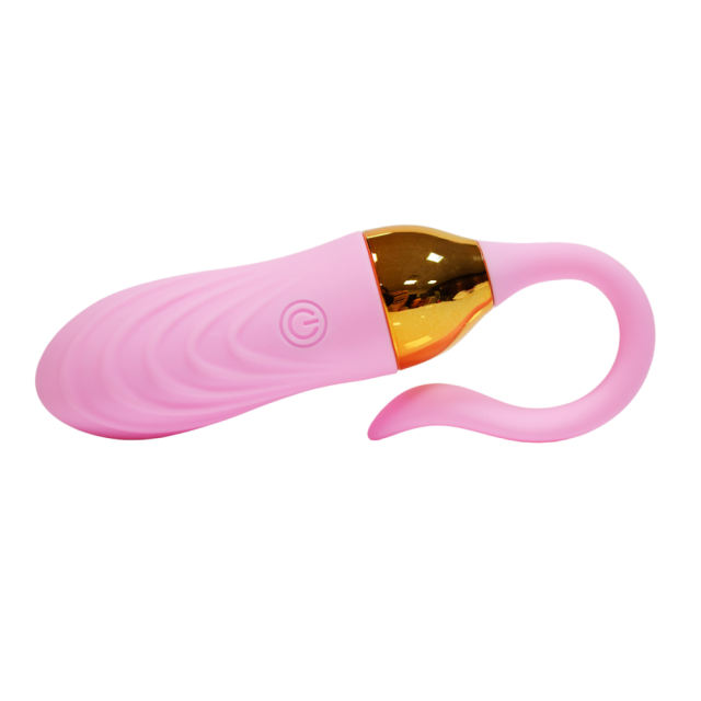10 Vibrating Modes Pink Rechargeable Silicone Remote Control Vibrating Egg