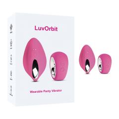 Customizable  9 Speeds Pink Color Silicone Wearable Panty Vibrator with Wireless Remote Control