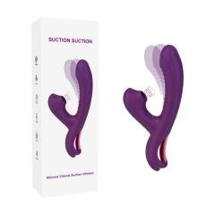 Customizable 3 Suction and 10 Vibration Rabbit Sucking Vibrator for Clitoral and G-Spot Stimulation