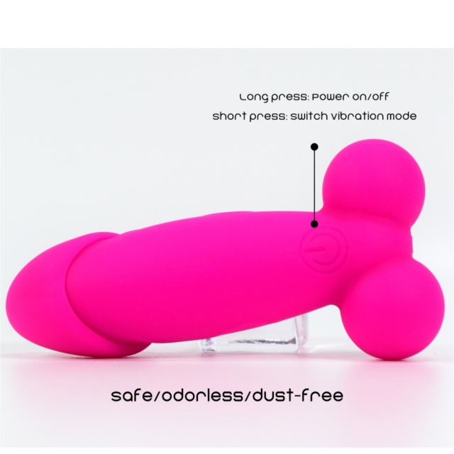3.59" Magenta Rechargeable Silicone App-Controlled Vibrating Egg – 9 Vibrating Modes