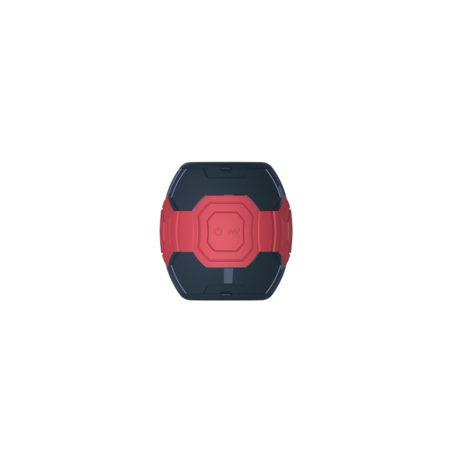 10-Speed Vibrating Waterproof Automatic Black & Red Male Masturbators