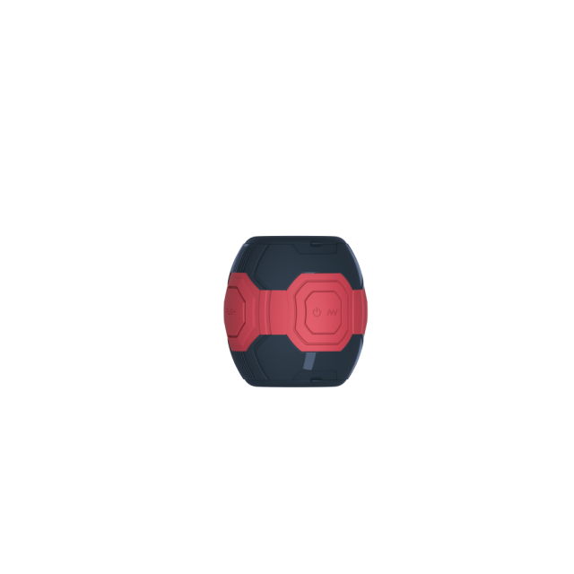 10-Speed Vibrating Waterproof Automatic Black & Red Male Masturbators