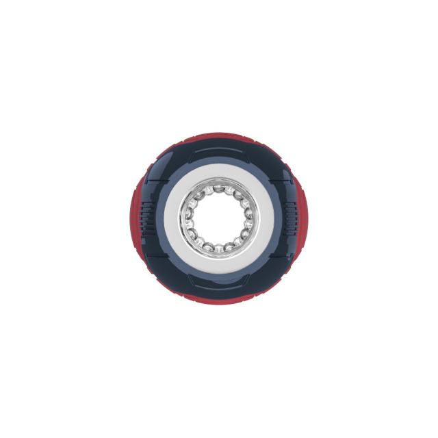 10-Speed Vibrating Waterproof Automatic Black & Red Male Masturbators