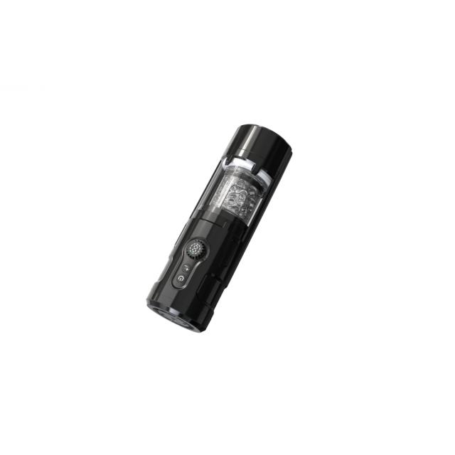 5-Speed Rotating & Vibrating Waterproof Automatic Black Male Masturbators