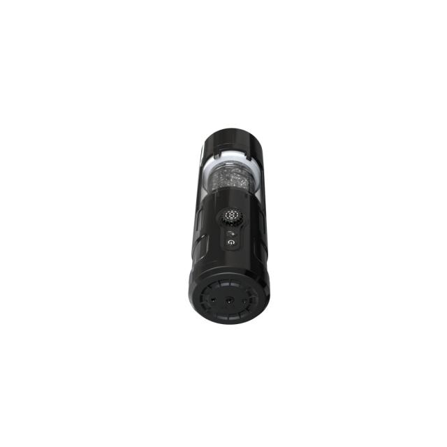5-Speed Rotating & Vibrating Waterproof Automatic Black Male Masturbators