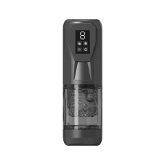 11.31'' Green Rechargeable Male Masturbator - 7 Thrusting + 7 Rotating + 7 Sucking + 7 Vibrating Modes
