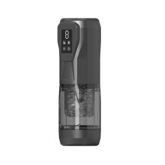 11.31'' Green Rechargeable Male Masturbator - 7 Thrusting + 7 Rotating + 7 Sucking + 7 Vibrating Modes