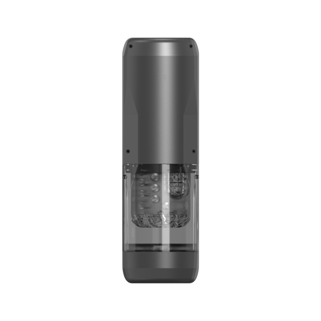11.31'' Green Rechargeable Male Masturbator - 7 Thrusting + 7 Rotating + 7 Sucking + 7 Vibrating Modes