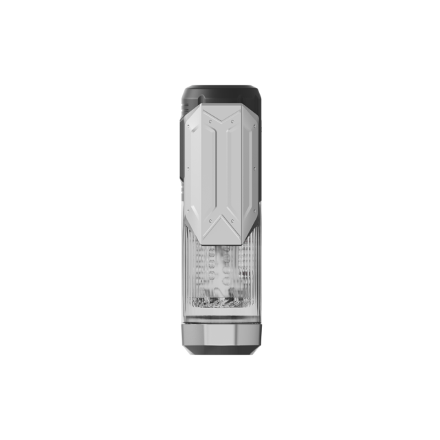 11.19'' Gunmetal Rechargeable Male Masturbators - 7 Thrusting + 7 Rotating + 7 Sucking + 7 Vibrating Modes