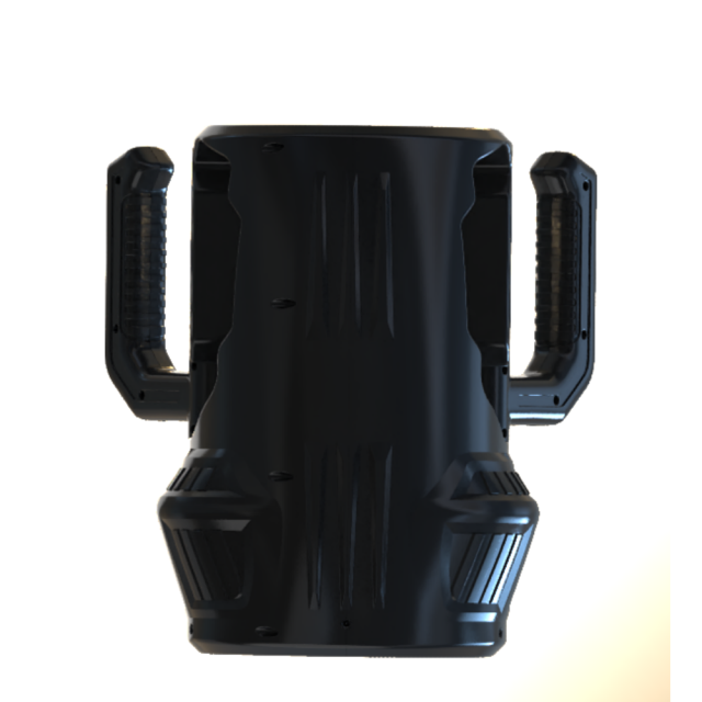 5-Speed Sucking & Vibrating Waterproof Automatic Black Male Masturbators
