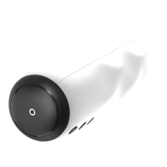 White  Male Waterproof Automatic Masturbators with Heating - 3 Sucking + 10 Vibrating Modes