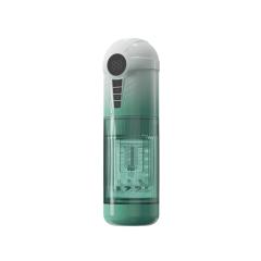 11.31'' Green Rechargeable Male Masturbator - 7 Thrusting + 7 Rotating + 7 Sucking + 7 Vibrating Modes