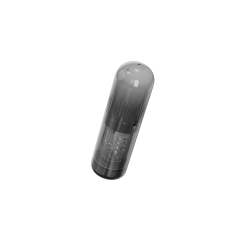 11.31'' Grey Rechargeable Male Masturbator - 7 Thrusting + 7 Rotating + 7 Sucking + 7 Vibrating Modes