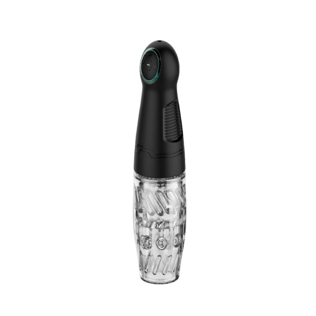 Black Automatic Male Masturbators - 3 Rotating Modes