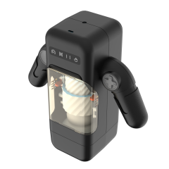 White Automatic Male Masturbators with Heating - 8 Thrusting + 2 Heating Modes