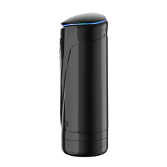 Dark Gray Automatic Male Masturbators - 8 Thrusting + 2 Heating Modes