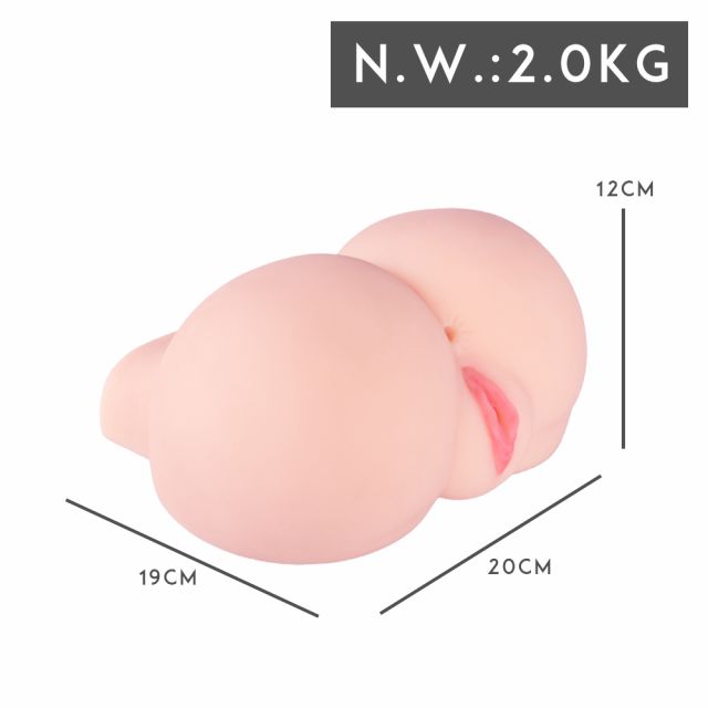 4.41LB Life-Like Flesh/Brown Colored TPE Sex Doll for Men
