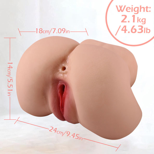4.63LB Life-Like Flesh/Brown Colored TPE Sex Doll for Men