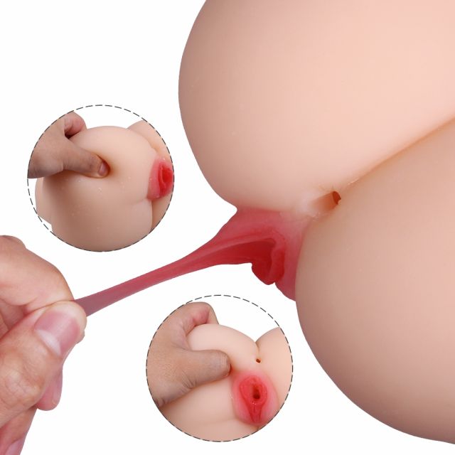 4.19LB Life-Like Flesh/Brown Colored TPE Sex Doll for Men