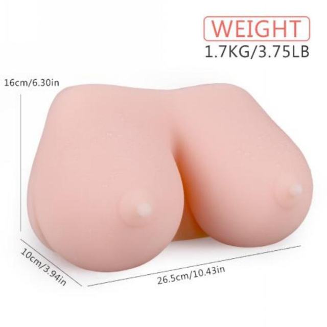3.75LB Life-Like Flesh/Brown Colored TPE Sex Doll for Men