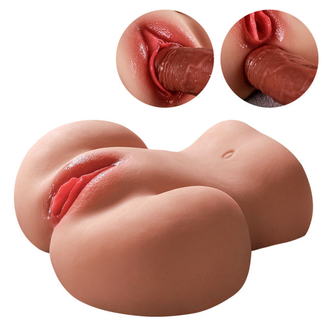 5.07LB Life-Like Flesh/Brown Colored TPE Sex Doll for Men
