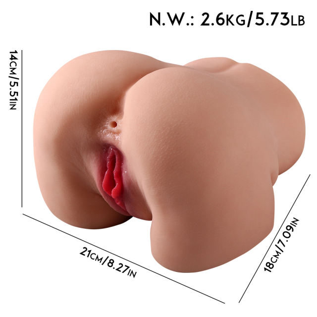 5.73LB Life-Like Flesh/Brown Colored TPE Sex Doll for Men