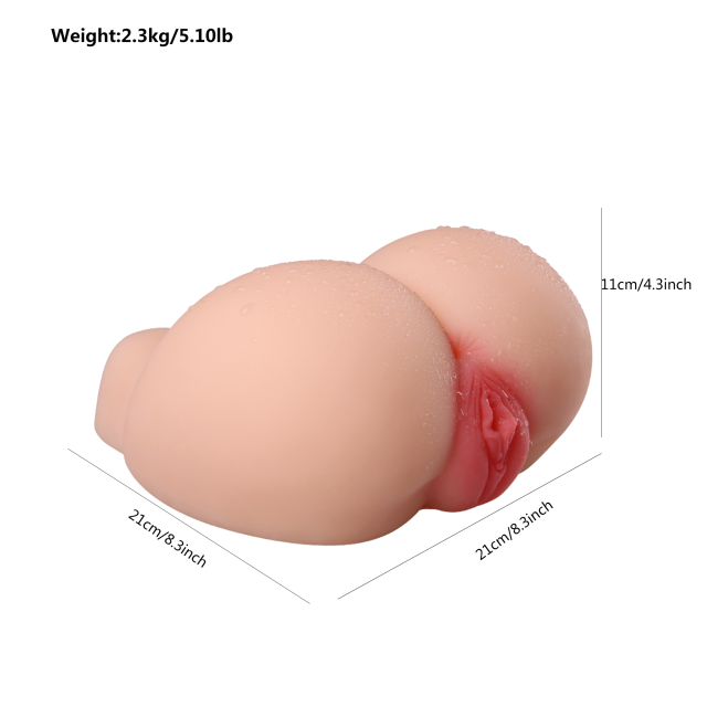 4.85LB Life-Like Flesh/Brown Colored TPE Sex Doll for Men