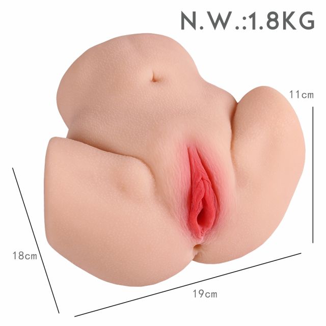 3.97LB Life-Like Flesh/Brown Colored TPE Sex Doll for Men