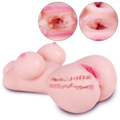 2.87LB Life-Like Flesh/Brown Colored TPE Sex Doll for Men
