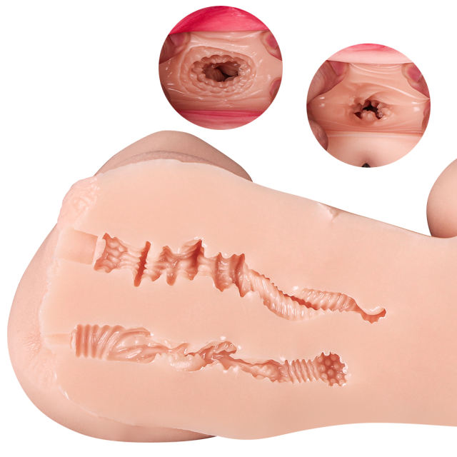 4.74LB Life-Like Flesh/Brown Colored TPE Sex Doll for Men