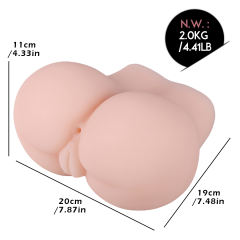 4.41LB Life-Like Flesh/Brown Colored TPE Sex Doll for Men
