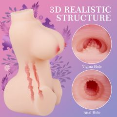 5.51LB Life-Like Flesh/Brown Colored TPE Sex Doll for Men