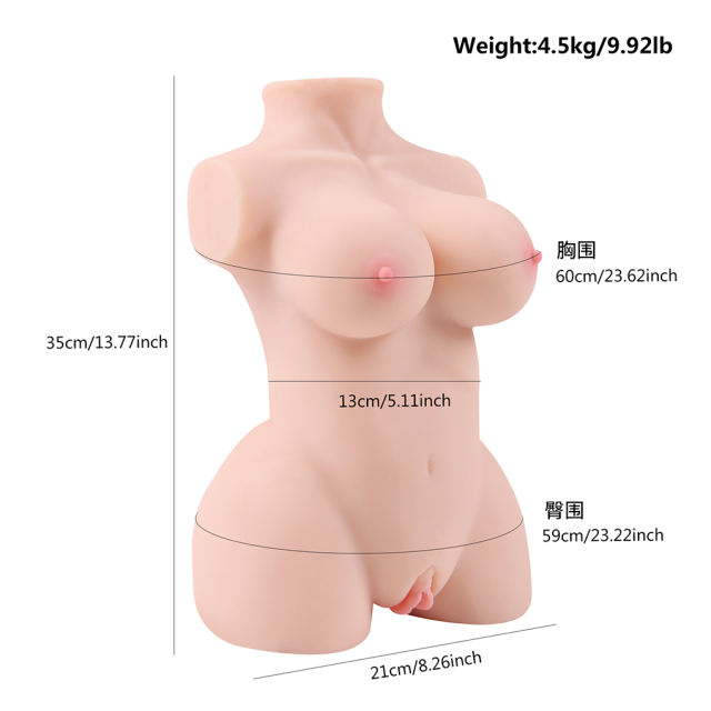 9.92LB Life-Like Flesh/Brown Colored TPE Sex Doll for Men