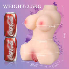 5.51LB Life-Like Flesh/Brown Colored TPE Sex Doll for Men