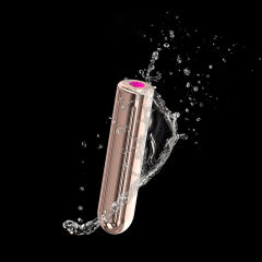 3.47" Rose Gold Vibrating Egg – 9 Speeds, Magnetic USB Charging, Waterproof