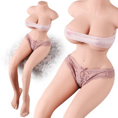 18.74LB Life-Like Flesh/Brown Colored TPE Sex Doll with Legs for Men