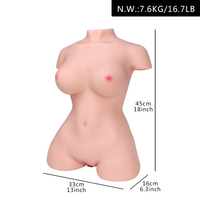16.76LB Life-Like Flesh-Colored TPE Sex Doll for Men