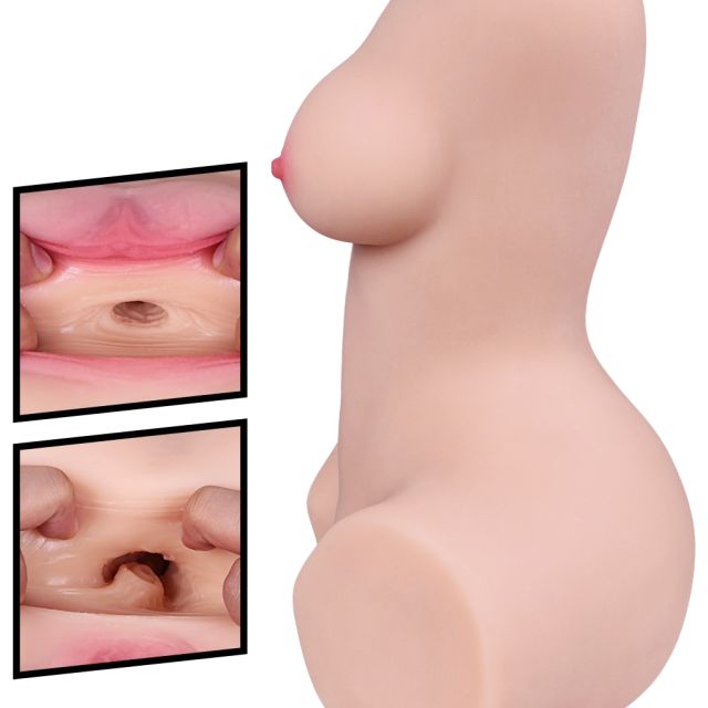18.74LB Life-Like Flesh/Brown Colored TPE Sex Doll for Men