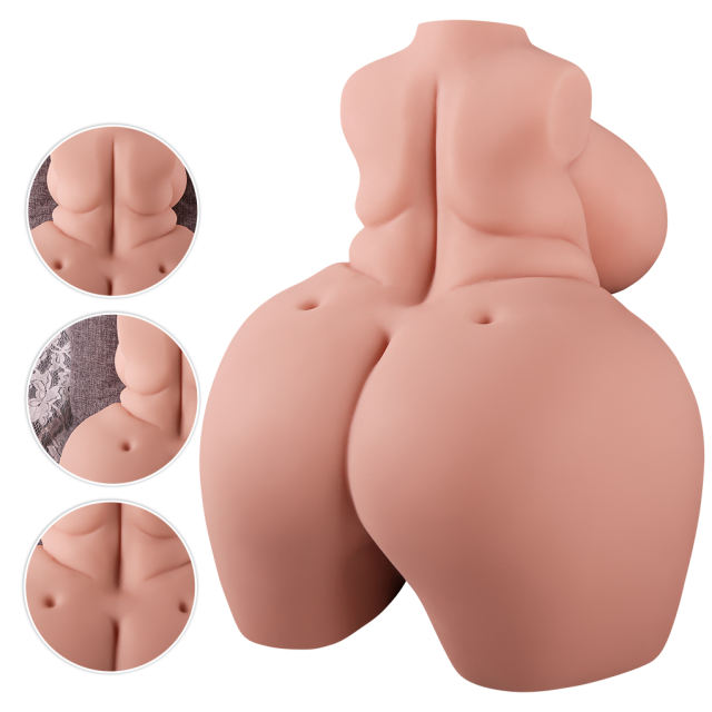 16.76LB Life-Like Flesh/Brown Colored TPE Sex Doll for Men