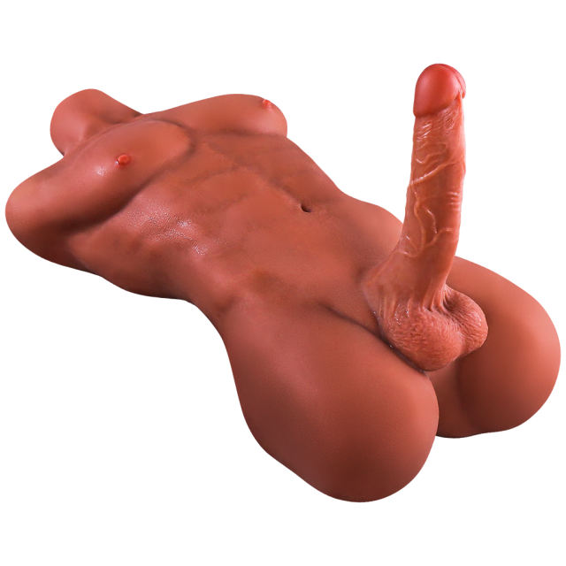 17.20LB Life-Like Flesh/Brown Colored TPE Sex Doll for Women