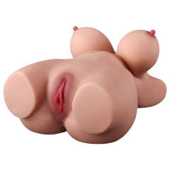 22.05LB Life-Like Flesh/Brown Colored TPE Sex Doll for Men