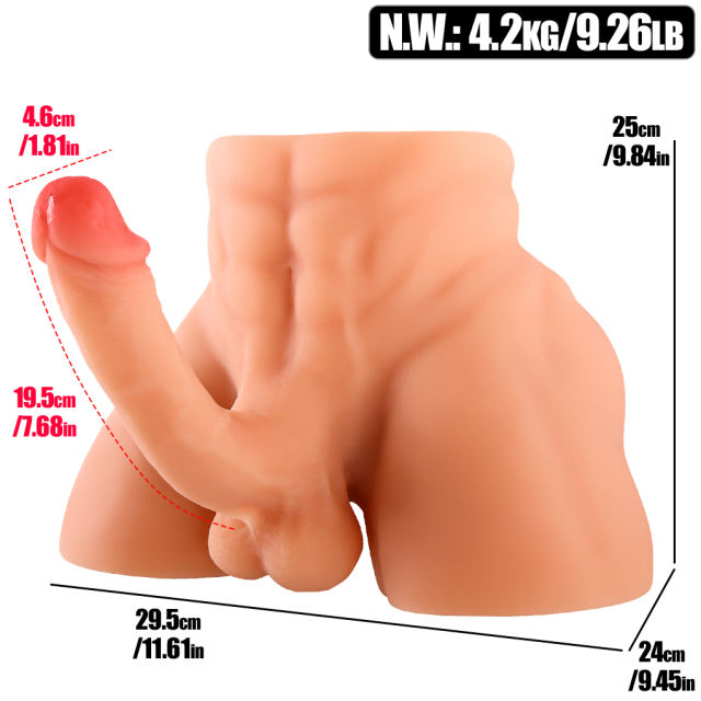 9.26LB Life-Like Flesh/Brown Colored TPE Sex Doll for Women