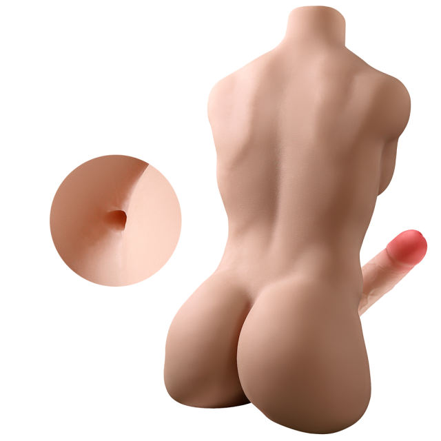 17.20LB Life-Like Flesh/Brown Colored TPE Sex Doll for Women