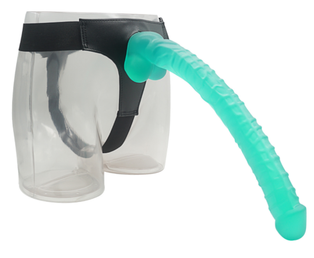 16.5" Realistic PVC Dildo – Harness Compatible – Color Options Available (Black/Flesh/Brown/Blue/Pink/transparent)