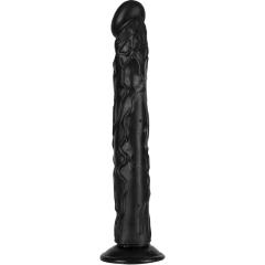 13.4" Realistic PVC Dildo – Color Options Available (Black/Flesh/Brown/Dark Brow)