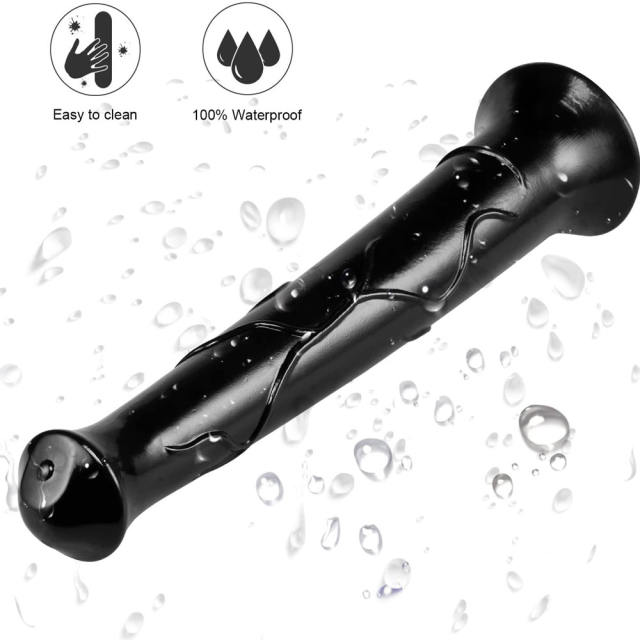 15.8" Ultra-Thick PVC Dildo – Horse Shape – Color Options Available (Black/Flesh/Brown/Dark Brow)