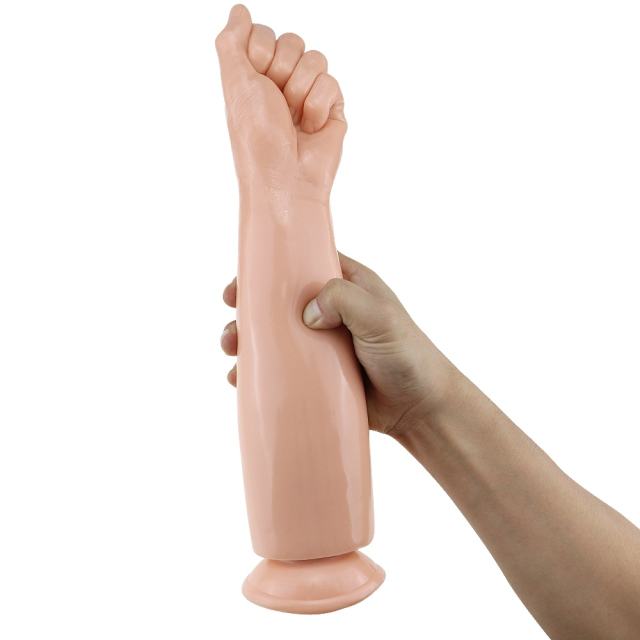13" Ultra-Thick PVC Dildo – Color Options Available (Black/Flesh/Brown/Dark Brow)